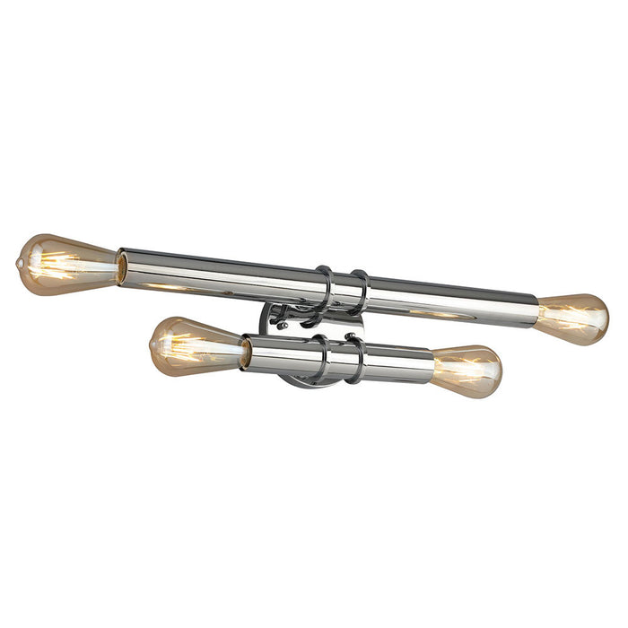 Eglo USA 204468A Four Light Bath/Vanity, Chrome