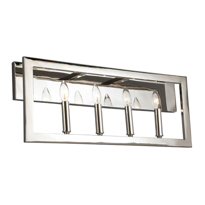 Eglo USA 204478A Four Light Bath/Vanity, Satin Nickel