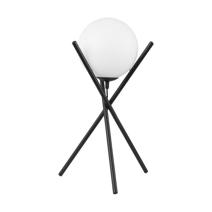 Eglo USA 39593A One Light Table Lamp, Matte Black
