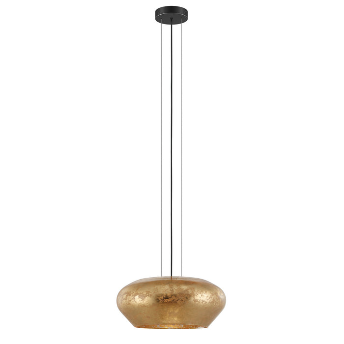 Eglo USA 39595A Three Light Pendant, Black