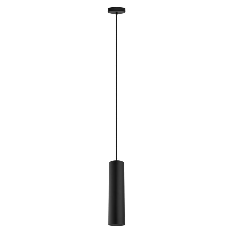 Eglo USA 62557A One Light Pendant, Matte Black