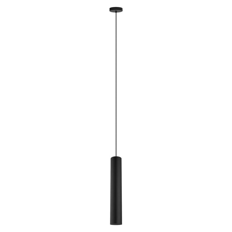 Eglo USA 62558A One Light Pendant, Matte Black