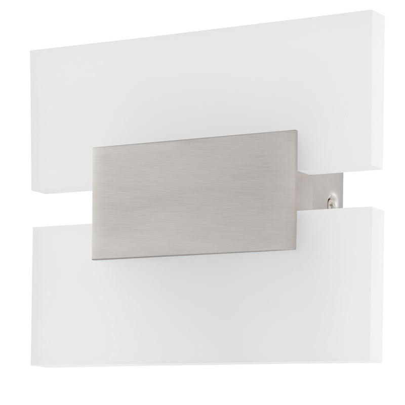 Eglo USA 96043A LED Wall Sconce, Matte Nickel