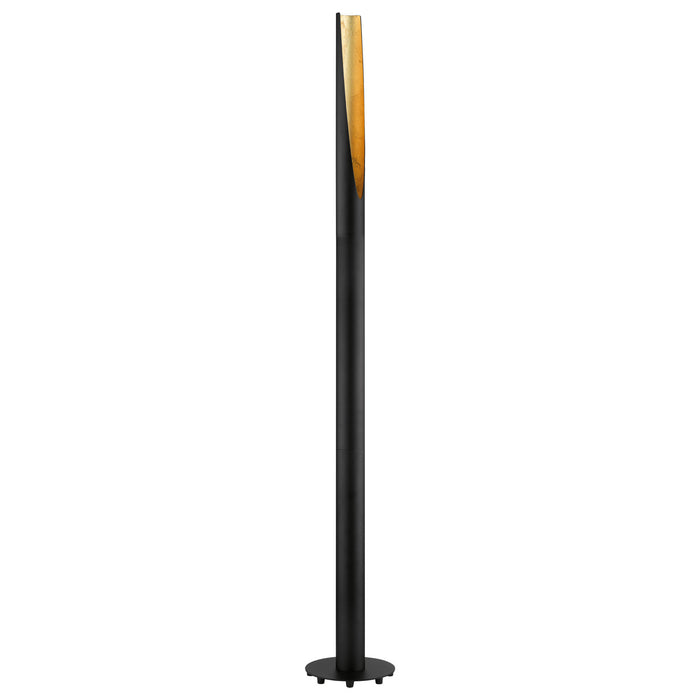 Eglo USA 97584A LED Floor Lamp, Black/Gold