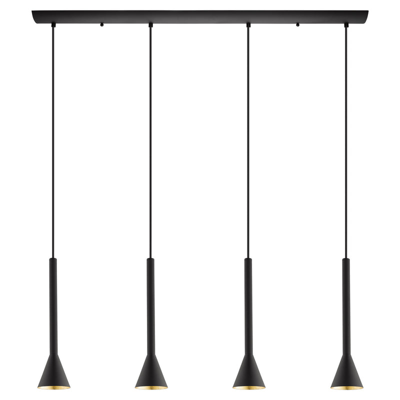 Eglo USA 97605A LED Pendant, Black