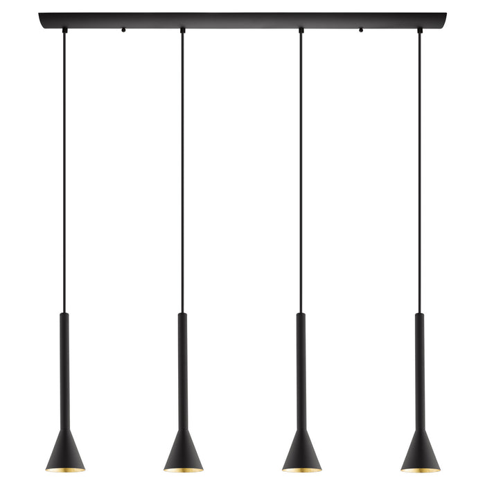 Eglo USA 97605A LED Pendant, Black