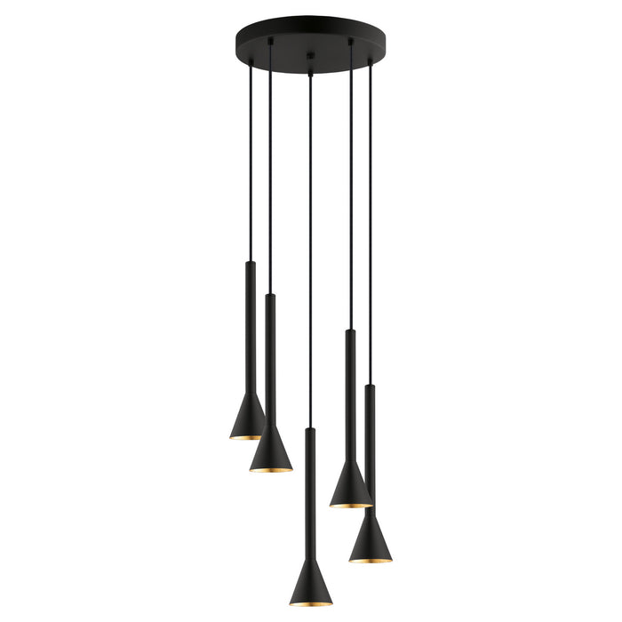 Eglo USA 97606A LED Pendant, Matte Black