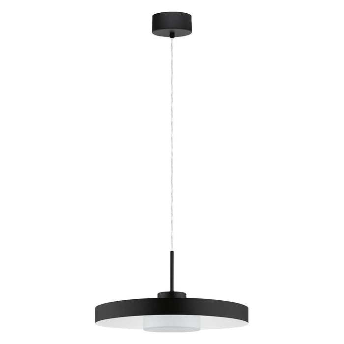Eglo USA 98165A LED Pendant, Matte Black