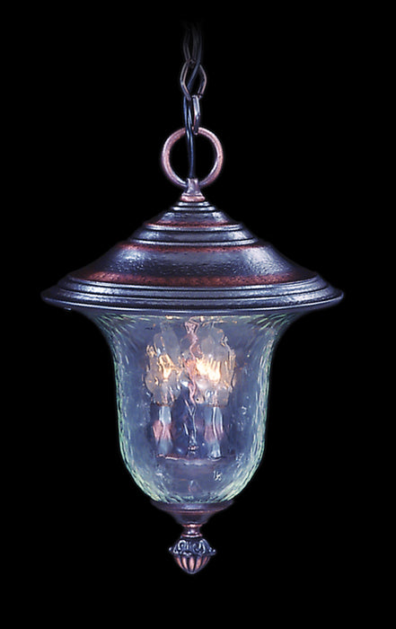 Framburg 8326 SBR Three Light Exterior Ceiling Mount, Siena Bronze