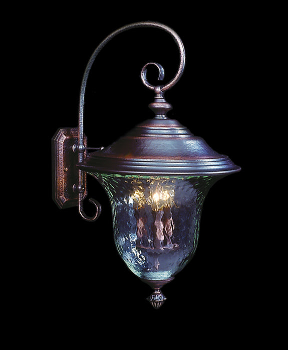 Framburg 8330 SBR Three Light Exterior Wall Mount, Siena Bronze