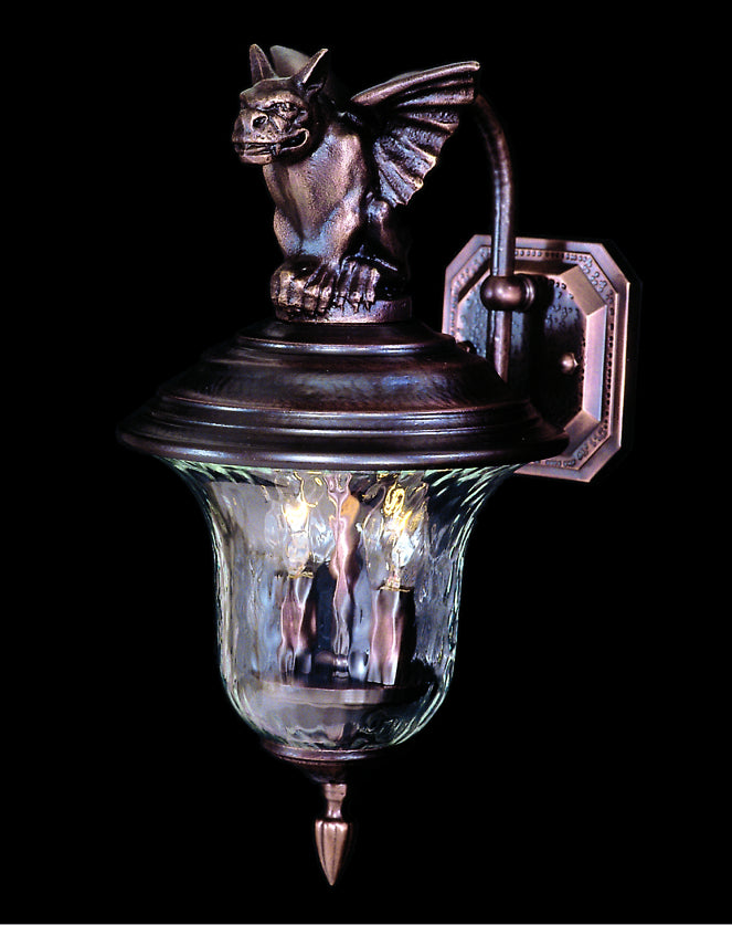 Framburg 8502 SBR Two Light Exterior Wall Mount, Siena Bronze