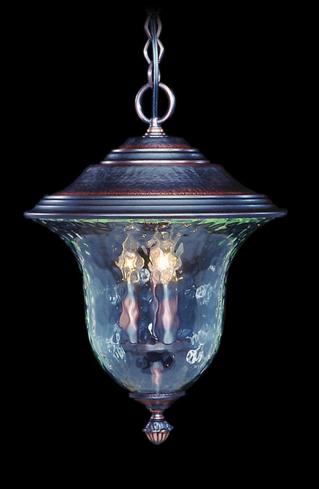 Framburg 8331 SBR Three Light Exterior Ceiling Mount, Siena Bronze