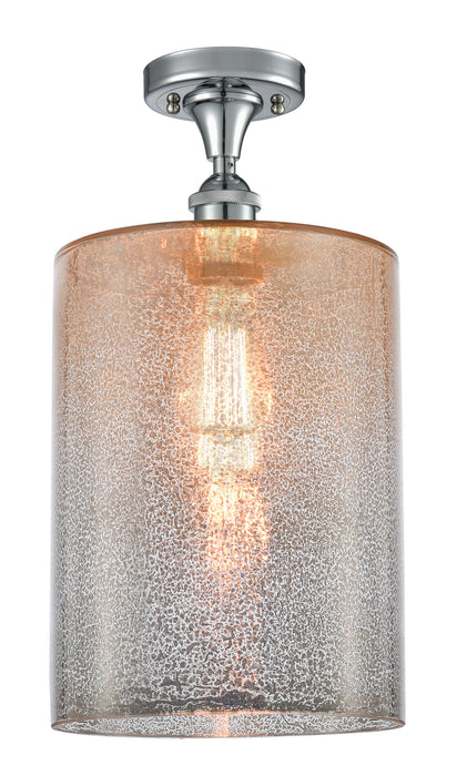 Innovations 516-1C-PC-G116-L One Light Semi-Flush Mount, Polished Chrome