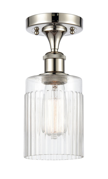Innovations 516-1C-PN-G342 One Light Semi-Flush Mount, Polished Nickel