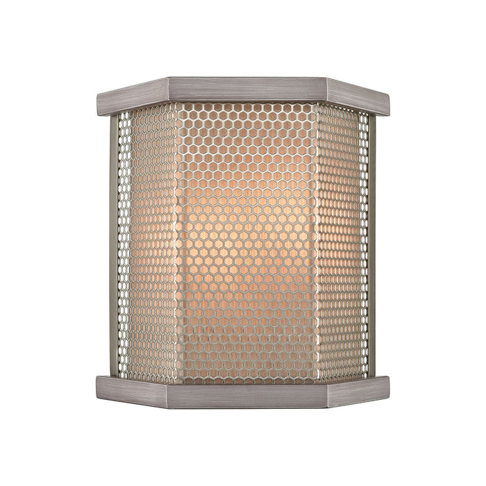 ELK Home 15661/2 Two Light Wall Sconce, Weathered Zinc