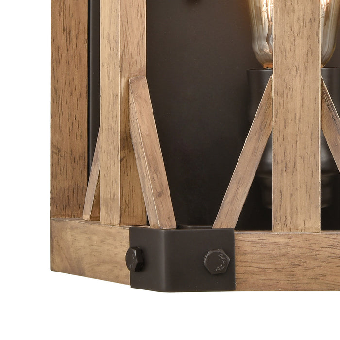 ELK Home 33320/1 One Light Wall Sconce, Oil Rubbed Bronze