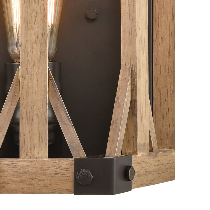 ELK Home 33320/1 One Light Wall Sconce, Oil Rubbed Bronze