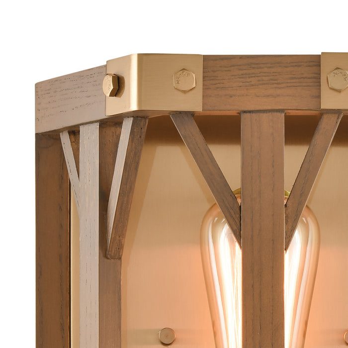ELK Home 33330/1 One Light Wall Sconce, Satin Brass