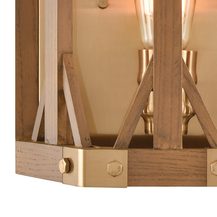 ELK Home 33330/1 One Light Wall Sconce, Satin Brass