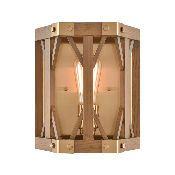 ELK Home 33330/1 One Light Wall Sconce, Satin Brass