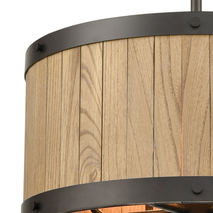 ELK Home 33364/6 Six Light Chandelier, Oil Rubbed Bronze