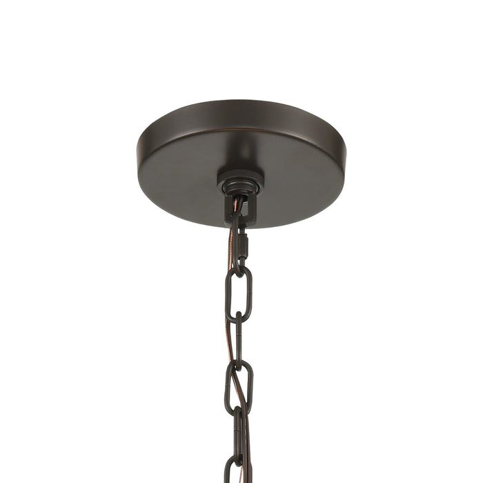 ELK Home 33364/6 Six Light Chandelier, Oil Rubbed Bronze