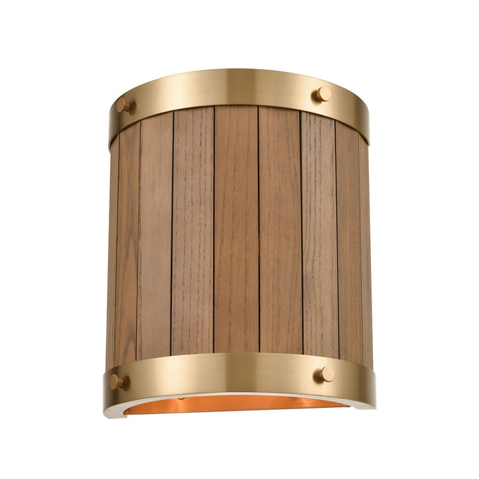 ELK Home 33370/2 Two Light Wall Sconce, Satin Brass