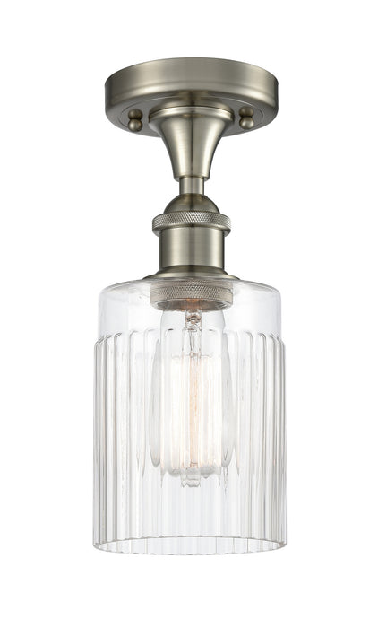 Innovations 516-1C-SN-G342 One Light Semi-Flush Mount, Brushed Satin Nickel
