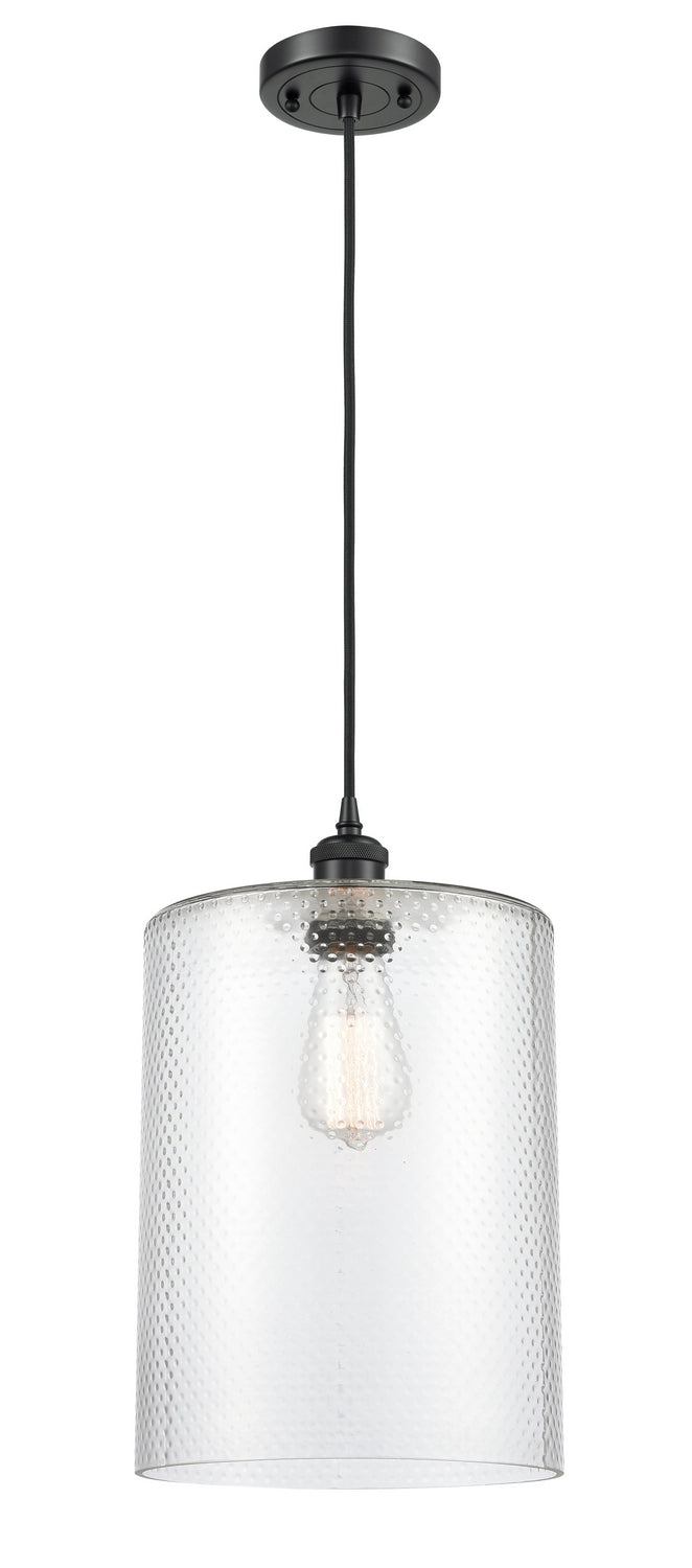Innovations 516-1P-BK-G112-L One Light Mini Pendant, Matte Black