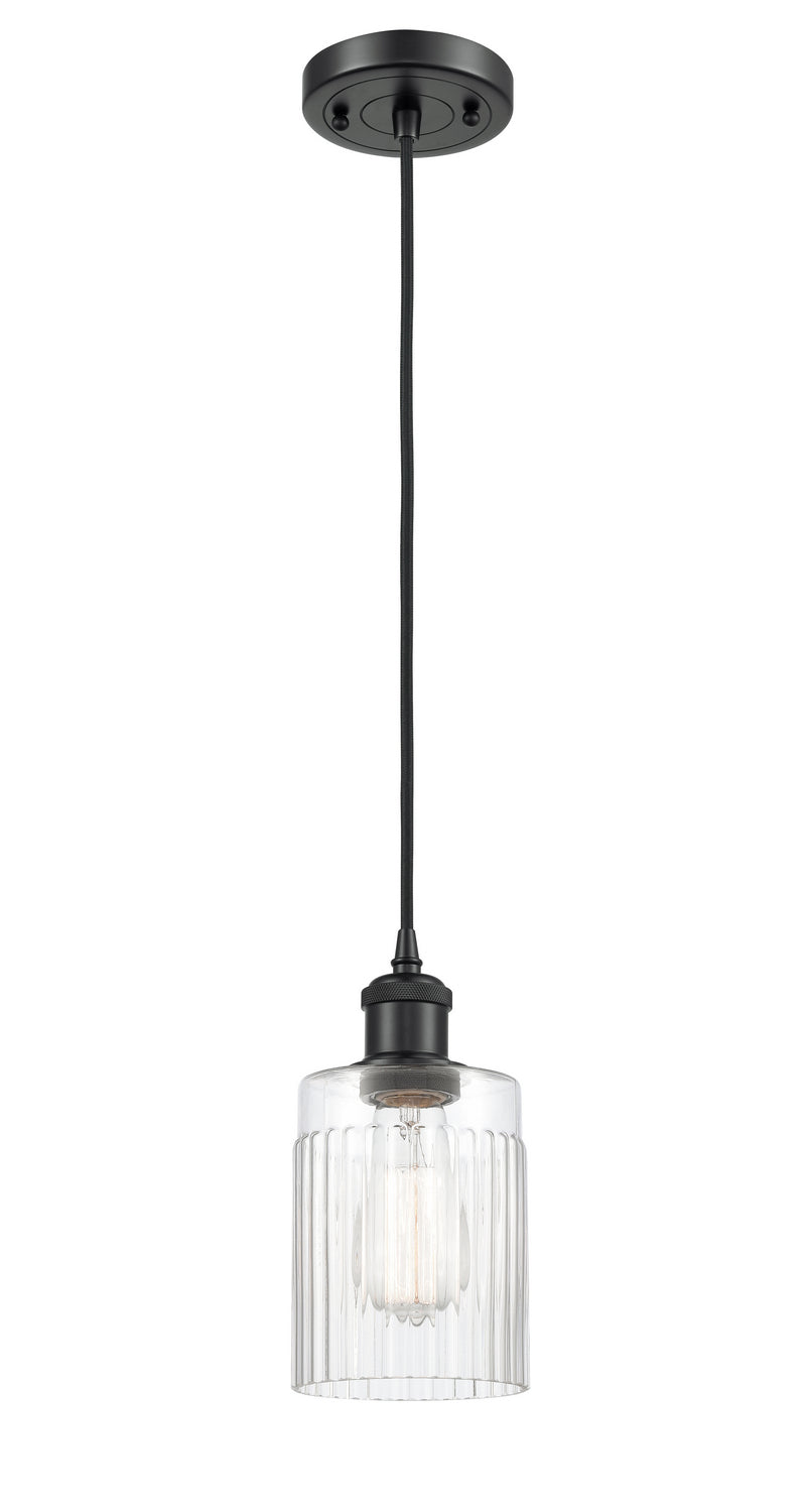 Innovations 516-1P-BK-G342 One Light Mini Pendant, Matte Black
