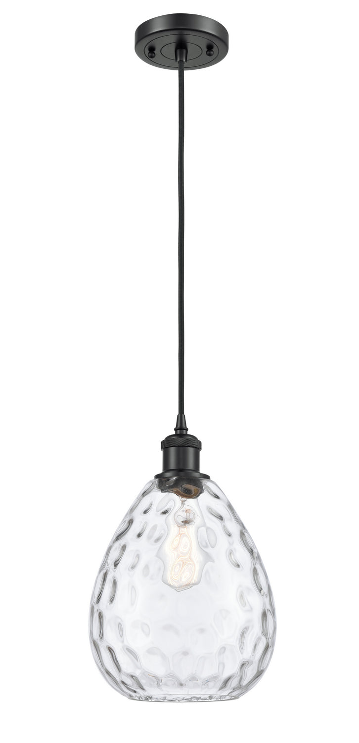 Innovations 516-1P-BK-G372 One Light Mini Pendant, Matte Black