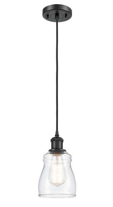 Innovations 516-1P-BK-G392 One Light Mini Pendant, Matte Black