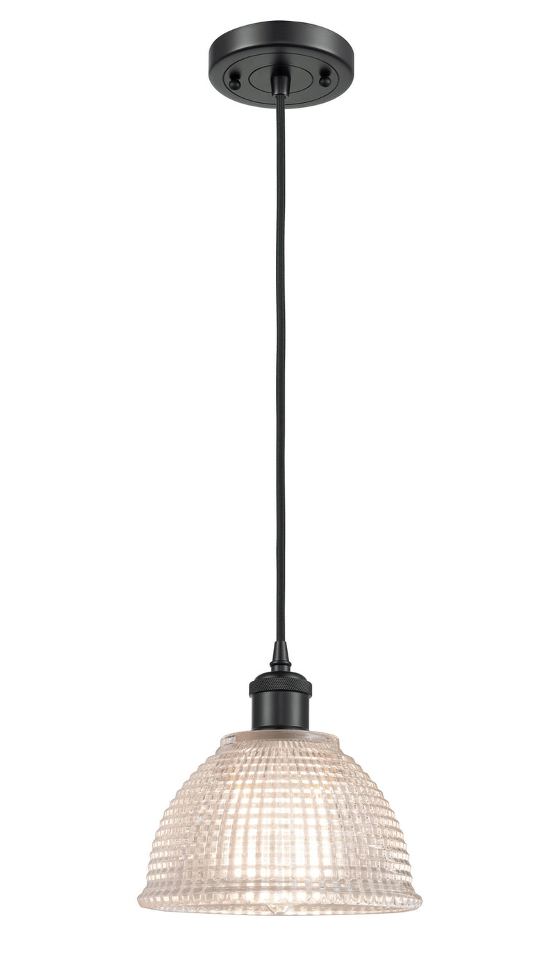 Innovations 516-1P-BK-G422 One Light Mini Pendant, Matte Black