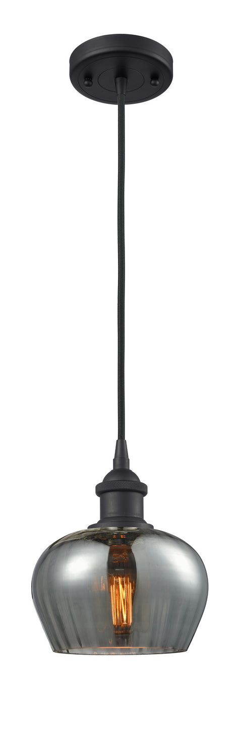 Innovations 516-1P-BK-G93 One Light Mini Pendant, Matte Black