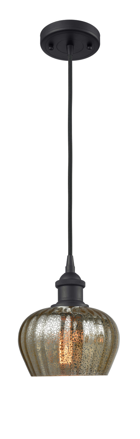 Innovations 516-1P-BK-G96 One Light Mini Pendant, Matte Black