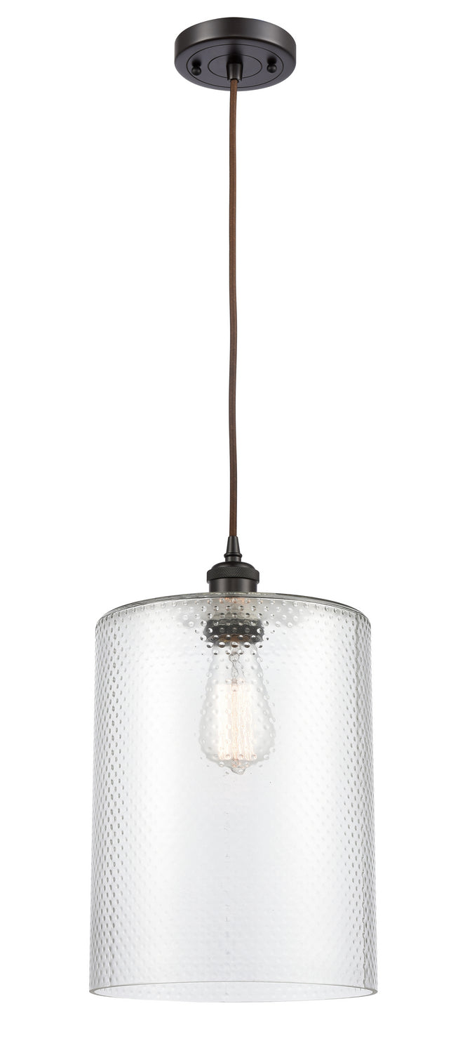 Innovations 516-1P-OB-G112-L One Light Mini Pendant, Oil Rubbed Bronze