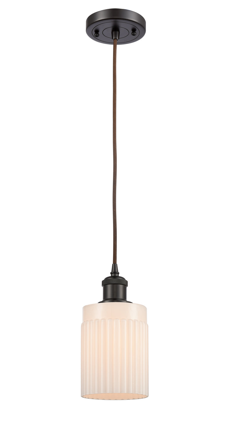 Innovations 516-1P-OB-G341 One Light Mini Pendant, Oil Rubbed Bronze