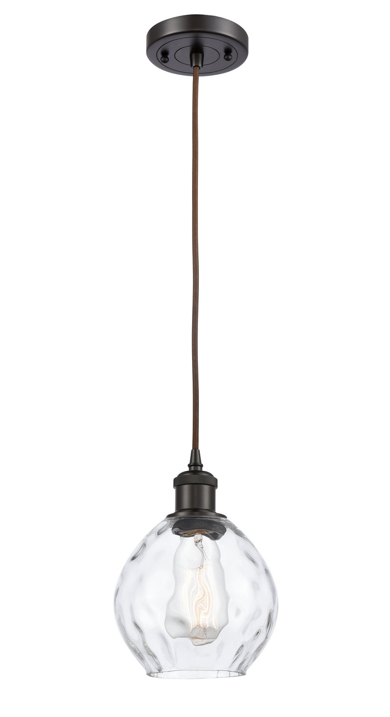 Innovations 516-1P-OB-G362 One Light Mini Pendant, Oil Rubbed Bronze