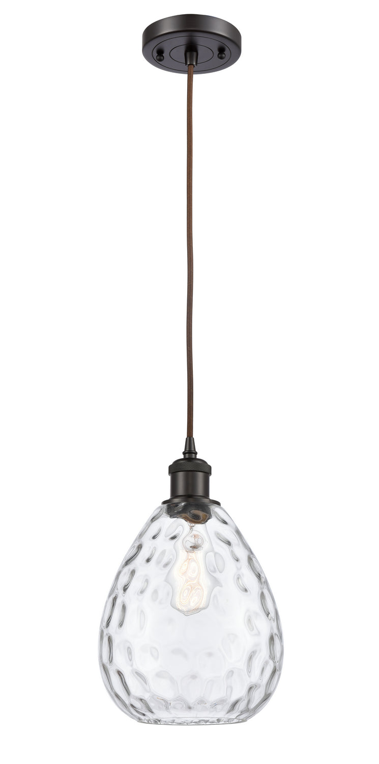 Innovations 516-1P-OB-G372 One Light Mini Pendant, Oil Rubbed Bronze
