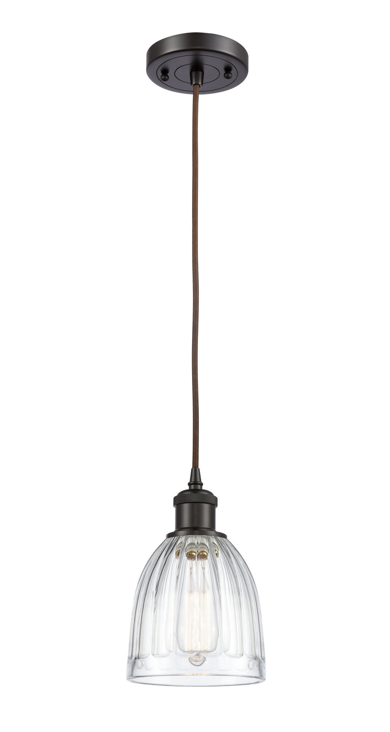 Innovations 516-1P-OB-G442 One Light Mini Pendant, Oil Rubbed Bronze