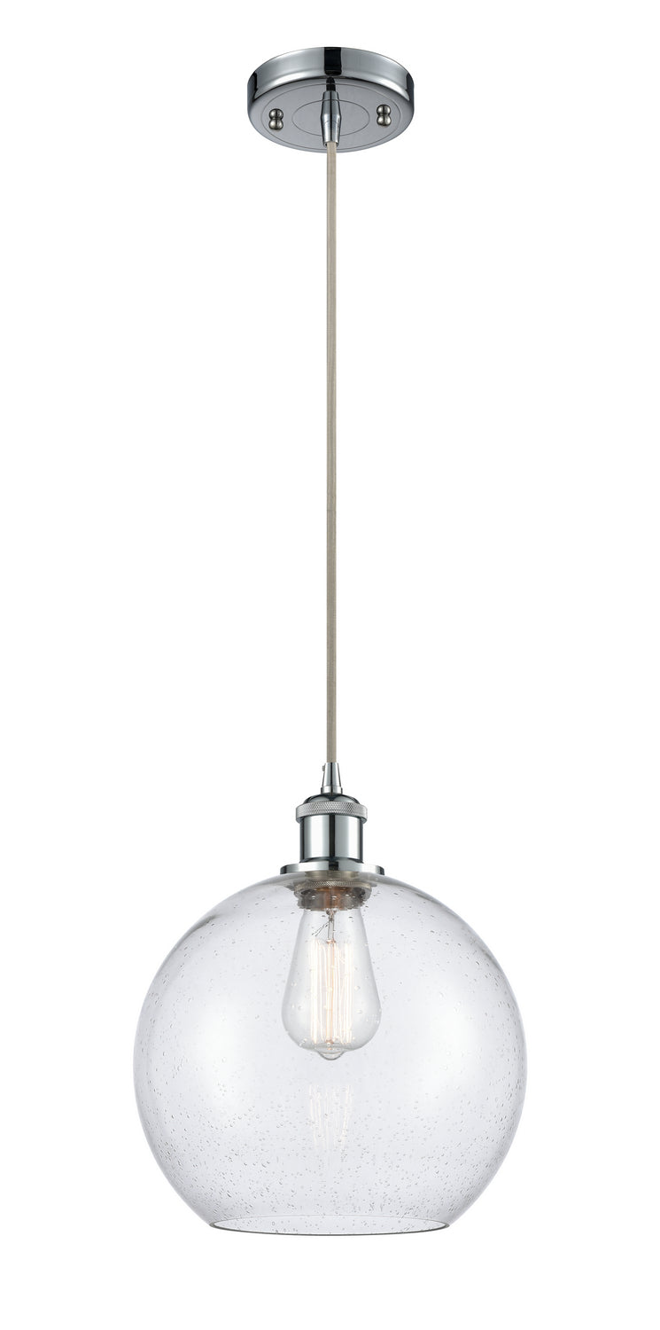 Innovations 516-1P-PC-G124-10 One Light Mini Pendant, Polished Chrome