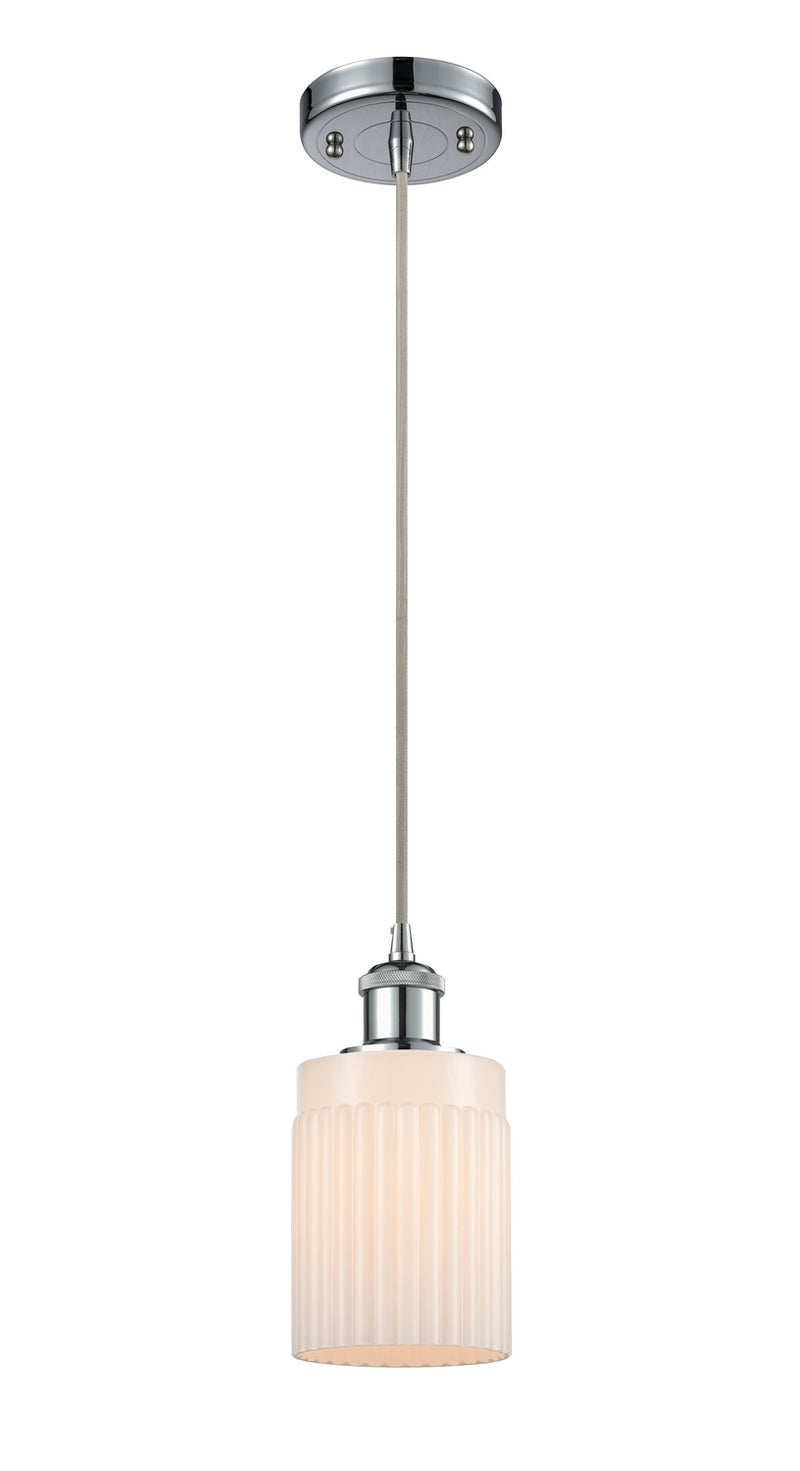 Innovations 516-1P-PC-G341 One Light Mini Pendant, Polished Chrome
