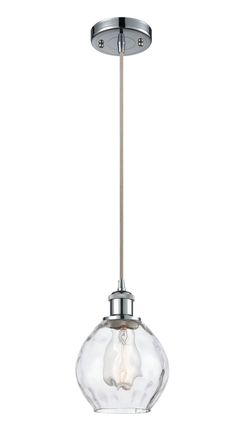 Innovations 516-1P-PC-G362 One Light Mini Pendant, Polished Chrome