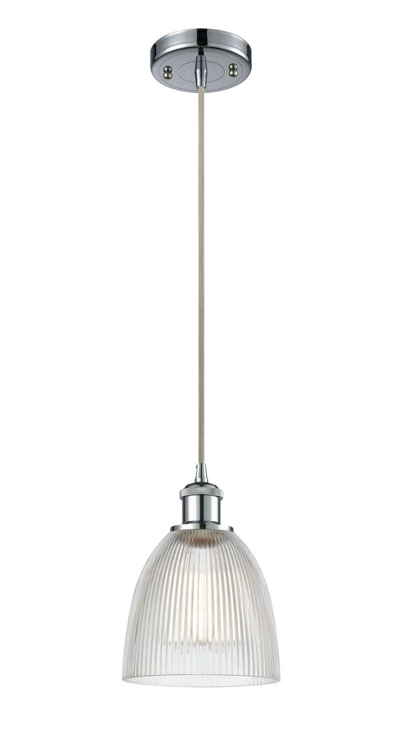 Innovations 516-1P-PC-G382 One Light Mini Pendant, Polished Chrome