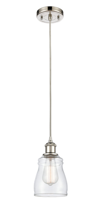 Innovations 516-1P-PN-G392 One Light Mini Pendant, Polished Nickel
