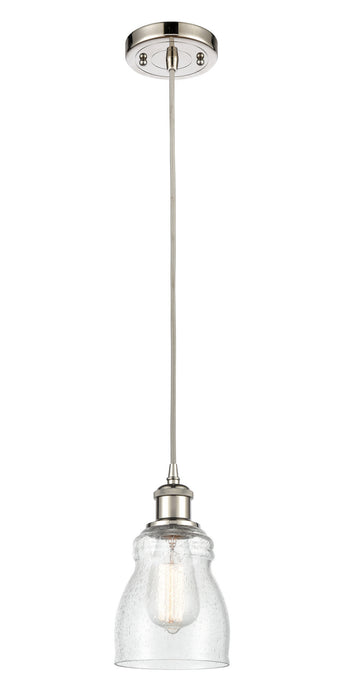 Innovations 516-1P-PN-G394 One Light Mini Pendant, Polished Nickel