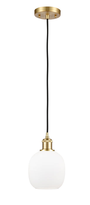 Innovations 516-1P-SG-G101 One Light Mini Pendant, Satin Gold