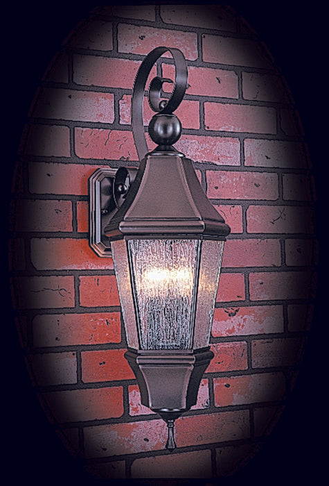 Framburg 8742 SBR Three Light Exterior Wall Mount, Siena Bronze