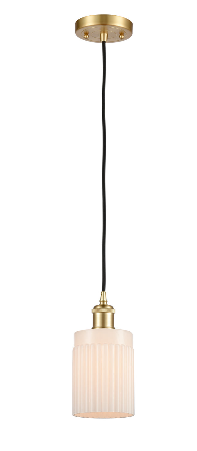 Innovations 516-1P-SG-G341 One Light Mini Pendant, Satin Gold