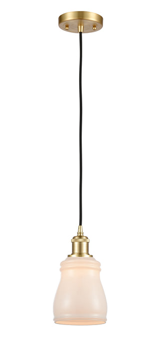 Innovations 516-1P-SG-G391 One Light Mini Pendant, Satin Gold